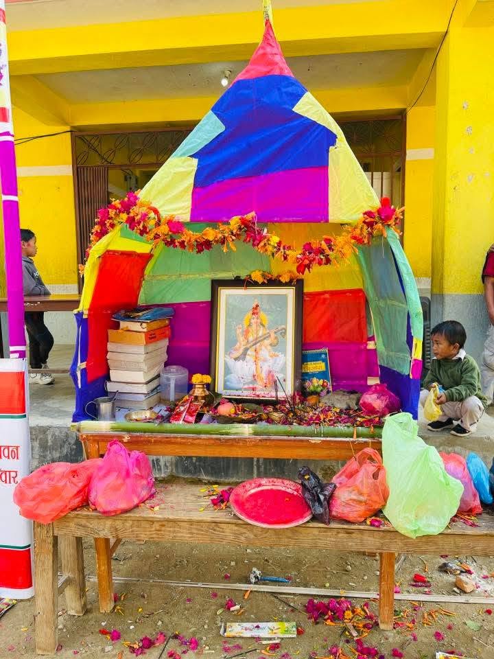 Saraswati Puja Celebration 2